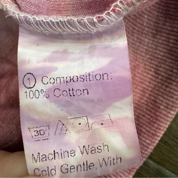 Dazy 100% Cotton Zip Up Tie Dye Hoodie - Picture 11 of 11